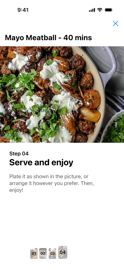 Recipe App Design 8