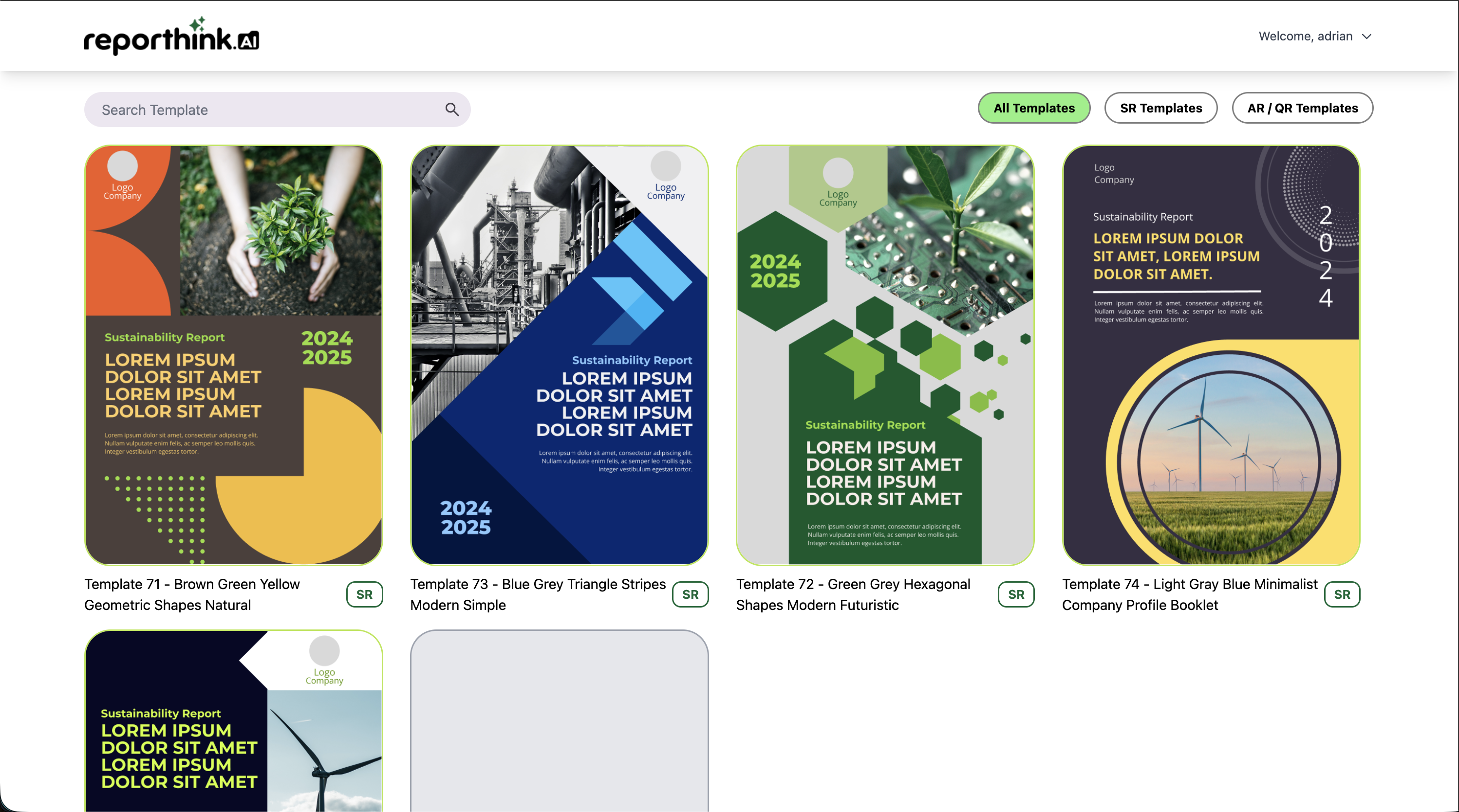 Reporthink Screenshot 1