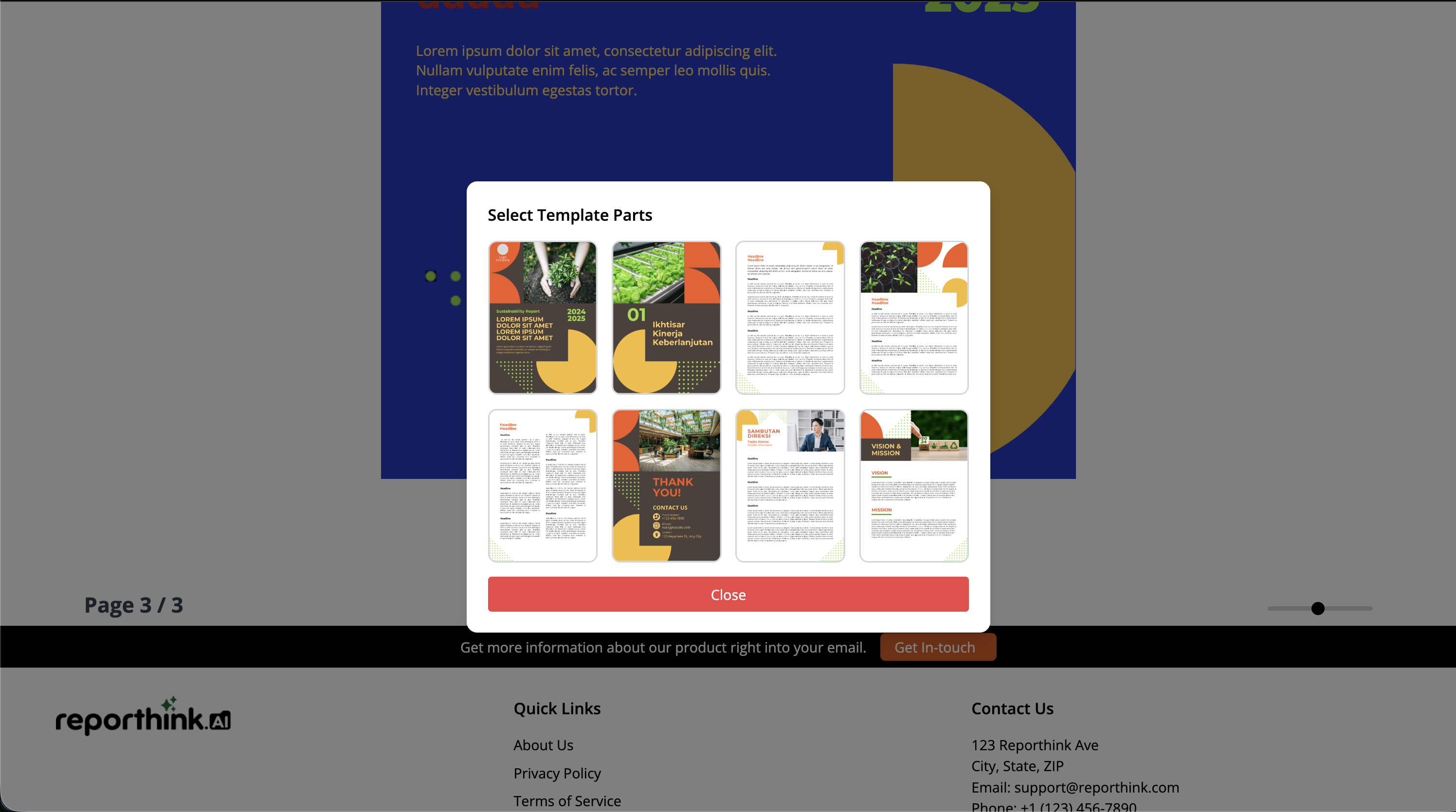 Reporthink Screenshot 4